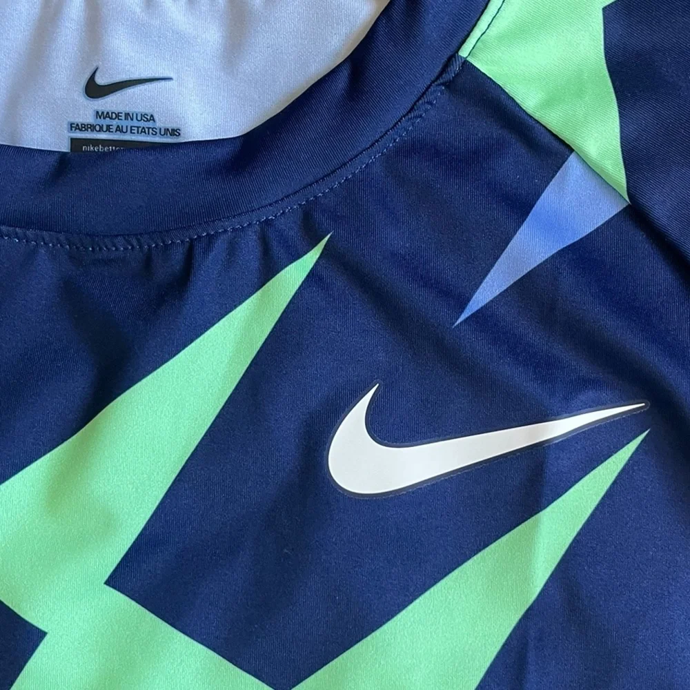 NEW Nike Pro Elite Women Track & Field Crop Jersey Made in USA CU0674-492